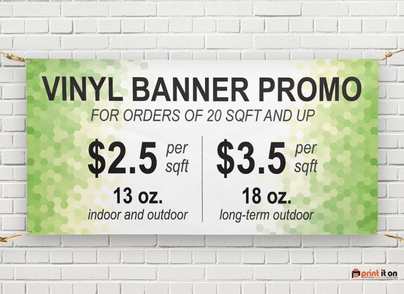 BANNER PRINTING PROMO