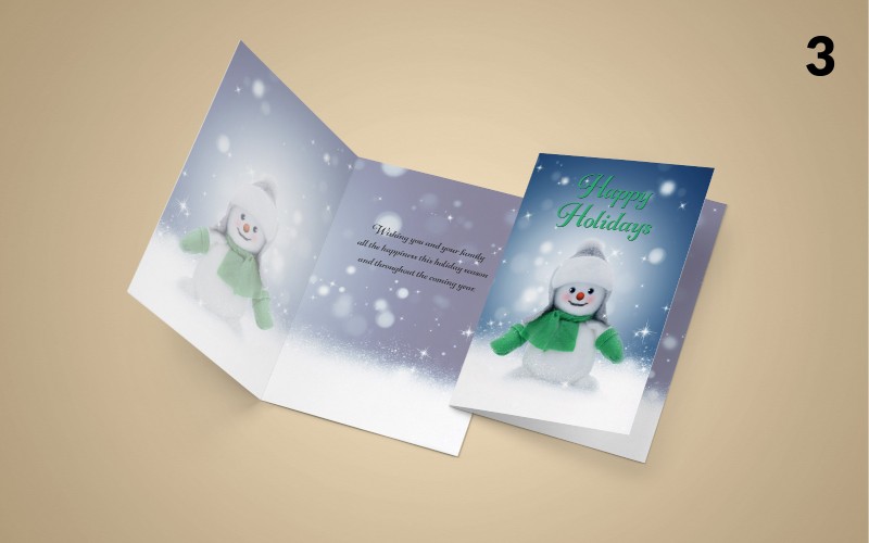 Holiday Promo:  Greeting Cards